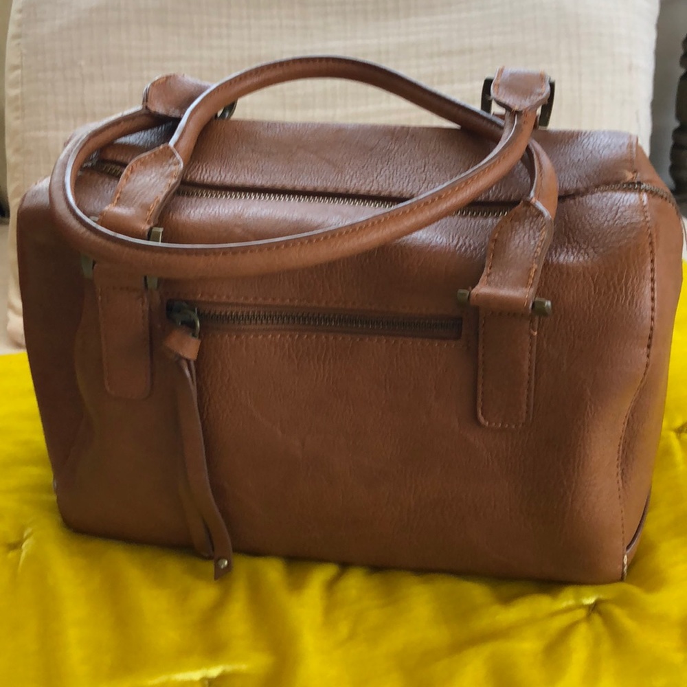 Vegan leather super cute bowling bag